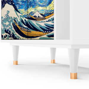 Sideboard - STORYZ - BS6 Great Wave - White