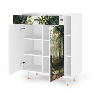 Sideboard - STORYZ - BS6  Rain in the Oak Forest - White