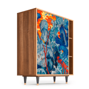 Sideboard - STORYZ - BS6 The Girl - James Jean - Walnut