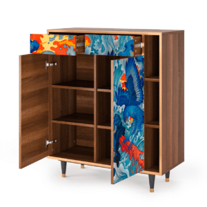 Sideboard - STORYZ - BS6 The Girl - James Jean - Walnut