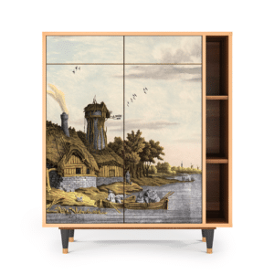 Sideboard - STORYZ - BS6 Mill along a River - Walnut