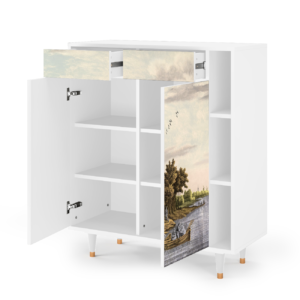 Sideboard - STORYZ - BS6 Mill along a River - White