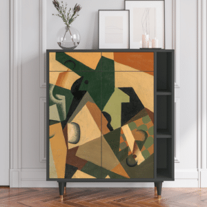 Sideboard - STORYZ - BS6 Glass and Checkerboard - Antracite