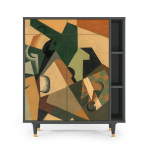 Sideboard - STORYZ - BS6 Glass and Checkerboard - Antracite