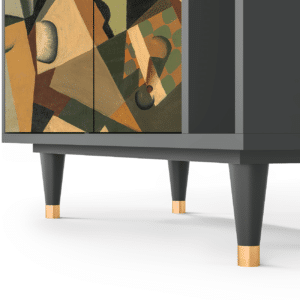 Sideboard - STORYZ - BS6 Glass and Checkerboard - Antracite