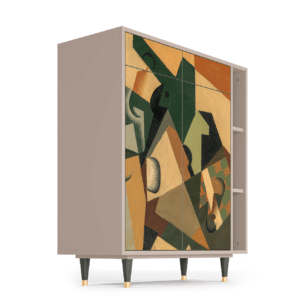 Sideboard - STORYZ - BS6 Glass and Checkerboard - Latte