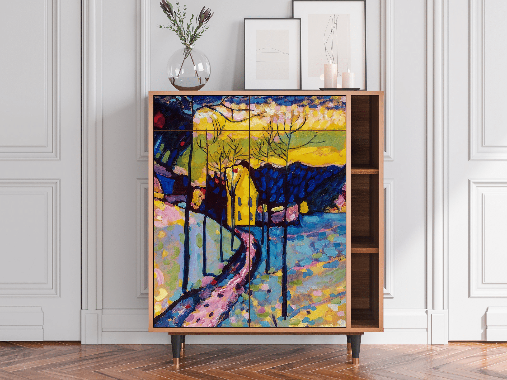 Sideboard - STORYZ - BS6 Winter Landscape - Walnut