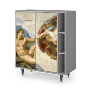Sideboard - STORYZ - BS6 The Creation of Adam - Grey