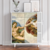 Sideboard - STORYZ - BS6 The Creation of Adam - White