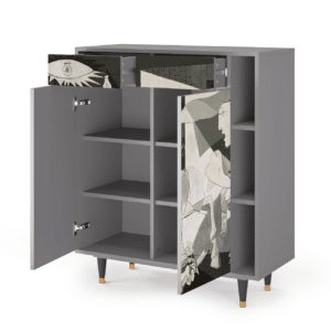 Sideboard - STORYZ - BS6 Guernica by Picasso - Grey