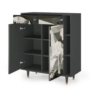Sideboard - STORYZ - BS6 Guernica by Picasso - Antracite