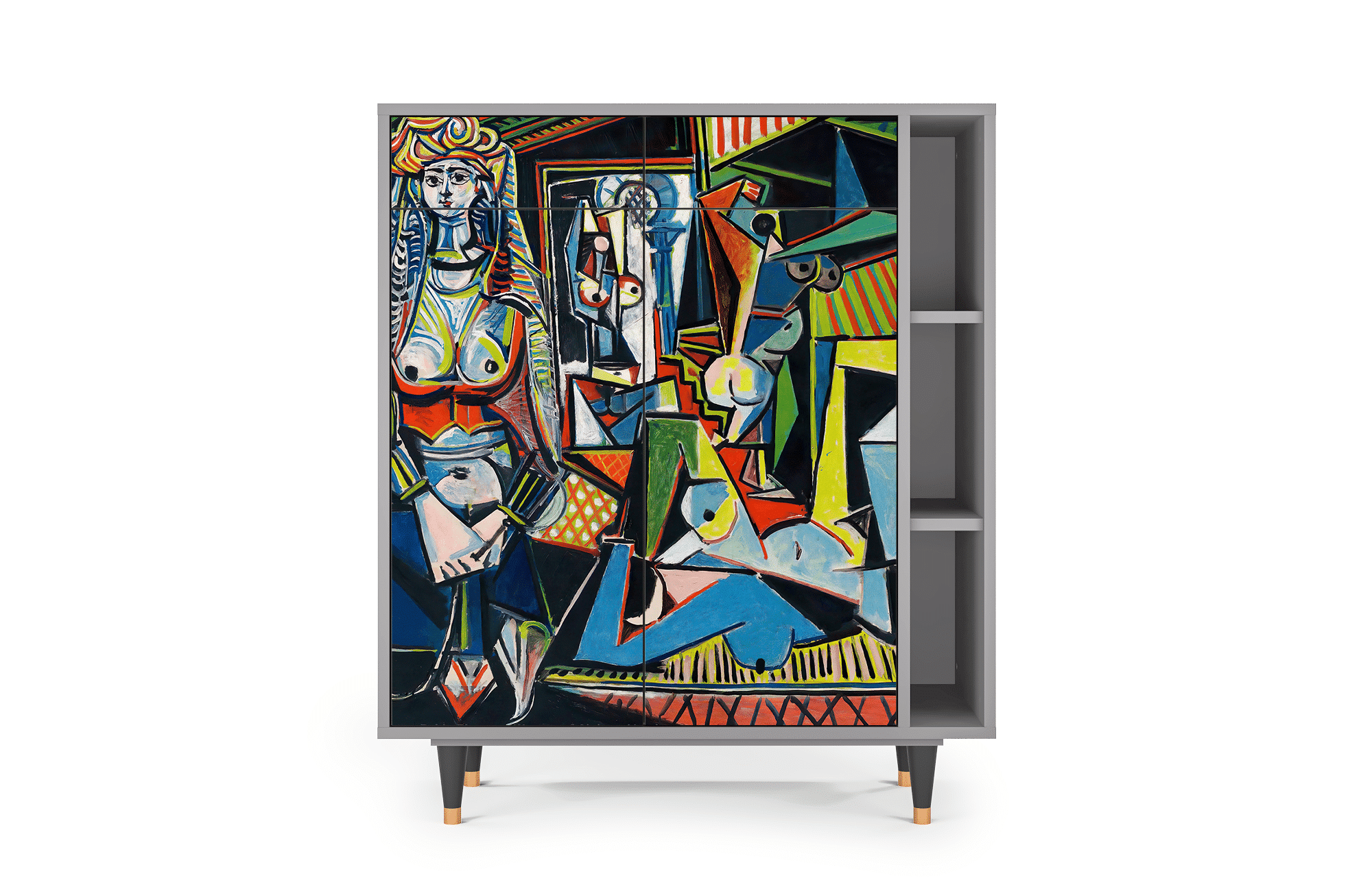 Sideboard – STORYZ – BS6 Women of Algiers – Grey Sideboard - STORYZ - BS6 Women of Algiers - Grey