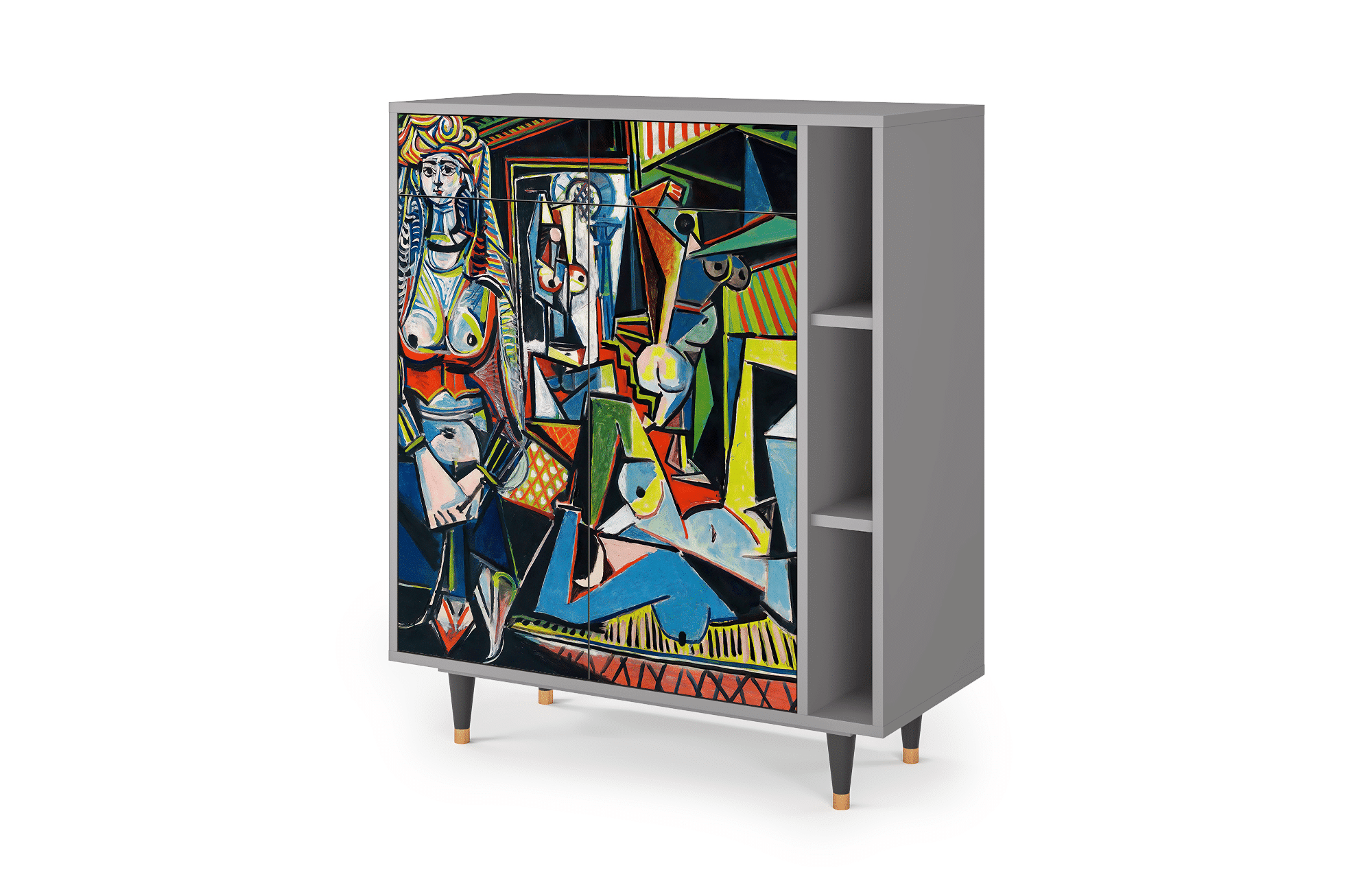 BS6_174_002 Sideboard - STORYZ - BS6 Women of Algiers - Grey
