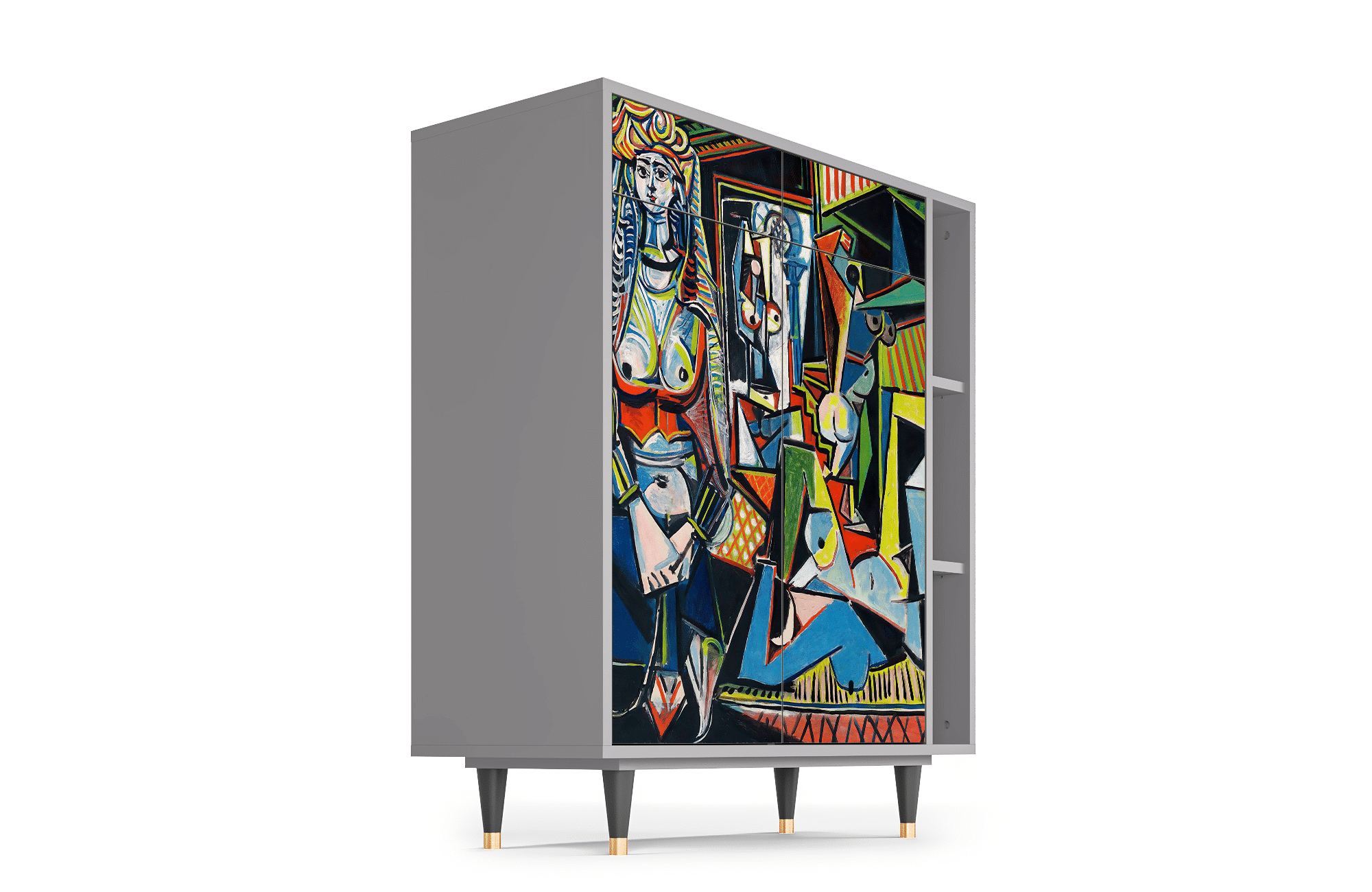 Sideboard – STORYZ – BS6 Women of Algiers – Grey Sideboard - STORYZ - BS6 Women of Algiers - Grey