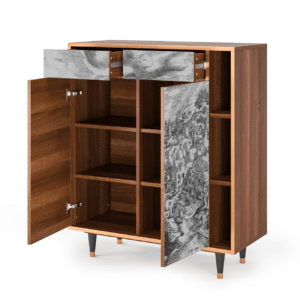 Sideboard - STORYZ - BS6 Bird Dropping - Walnut