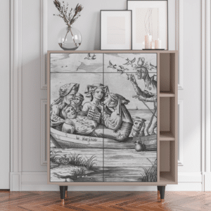 Sideboard - STORYZ - BS6 Blau Schuyte - Latte
