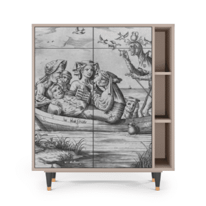 Sideboard - STORYZ - BS6 Blau Schuyte - Latte
