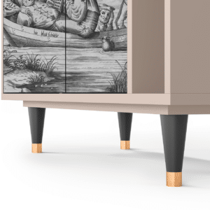 Sideboard - STORYZ - BS6 Blau Schuyte - Latte