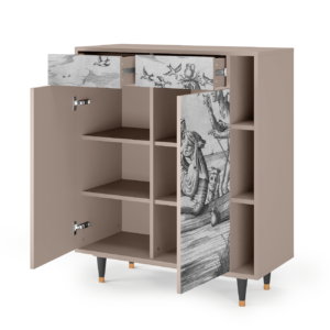 Sideboard - STORYZ - BS6 Blau Schuyte - Latte