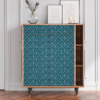 Sideboard - STORYZ - BS6 Turquoise Geometry - Walnut