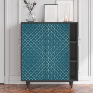 Sideboard - STORYZ - BS6 Turquoise Geometry - Antracite
