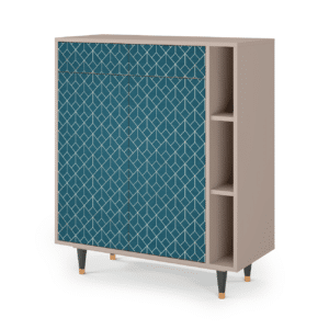 Sideboard - STORYZ - BS6 Turquoise Geometry - Latte