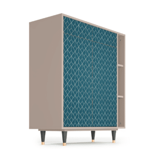 Sideboard - STORYZ - BS6 Turquoise Geometry - Latte