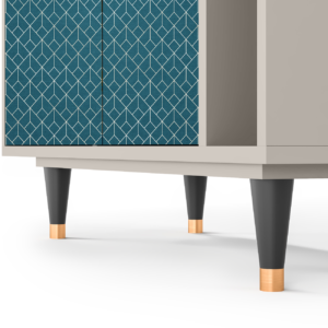 Sideboard - STORYZ - BS6 Turquoise Geometry - Sand