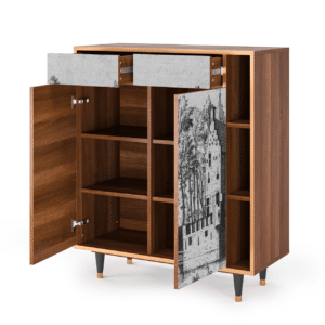 Sideboard - STORYZ - BS6 Castle by Breugel - Walnut