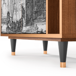 Sideboard - STORYZ - BS6 Castle with Bridge - Walnut