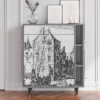 Sideboard - STORYZ - BS6 Castle with Bridge - Grey