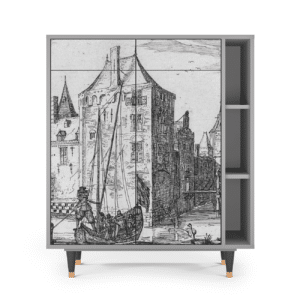 Sideboard - STORYZ - BS6 Castle with Bridge - Grey
