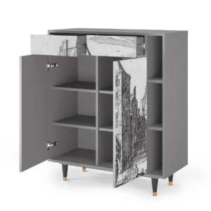 Sideboard - STORYZ - BS6 Castle with Bridge - Grey