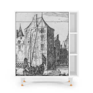 Sideboard - STORYZ - BS6 Castle with Bridge - White