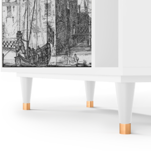 Sideboard - STORYZ - BS6 Castle with Bridge - White