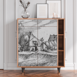 Sideboard - STORYZ - BS6 Farms in a Village - Walnut