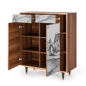Sideboard - STORYZ - BS6 Farms in a Village - Walnut