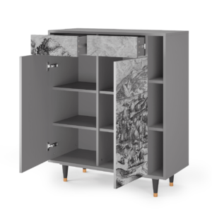 Sideboard - STORYZ - BS6 Rusticorum - Grey