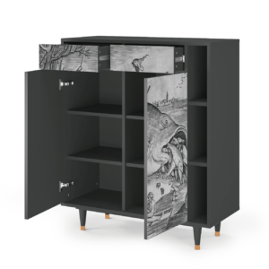 Sideboard - STORYZ - BS6 Big Fish Eat Little - Antracite