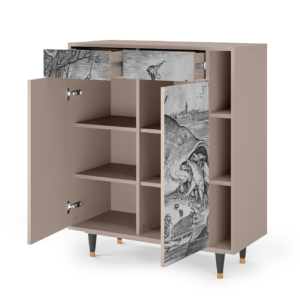 Sideboard - STORYZ - BS6 Big Fish Eat Little - Latte