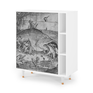 Sideboard - STORYZ - BS6 Big Fish Eat Little - White