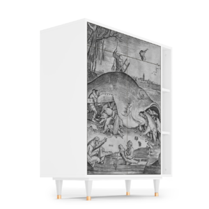 Sideboard - STORYZ - BS6 Big Fish Eat Little - White