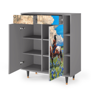 Sideboard - STORYZ - BS6 Thunderheads by Dean - Grey