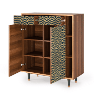 Sideboard - STORYZ - BS6 Egypt Triangles - Walnut
