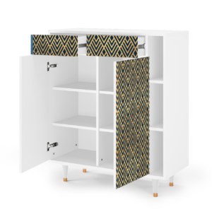 Sideboard - STORYZ - BS6 Egypt Triangles - White