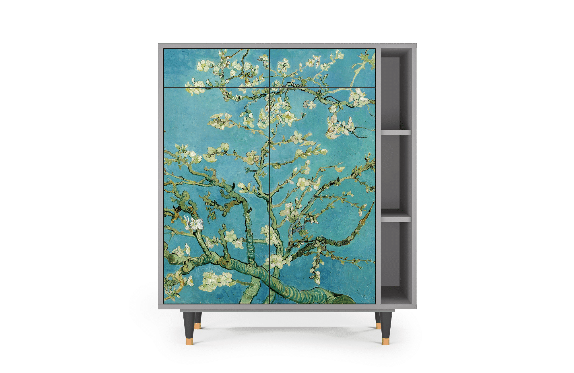 Sideboard – STORYZ – BS6 Almond Blossom – Grey Sideboard - STORYZ - BS6 Almond Blossom - Grey