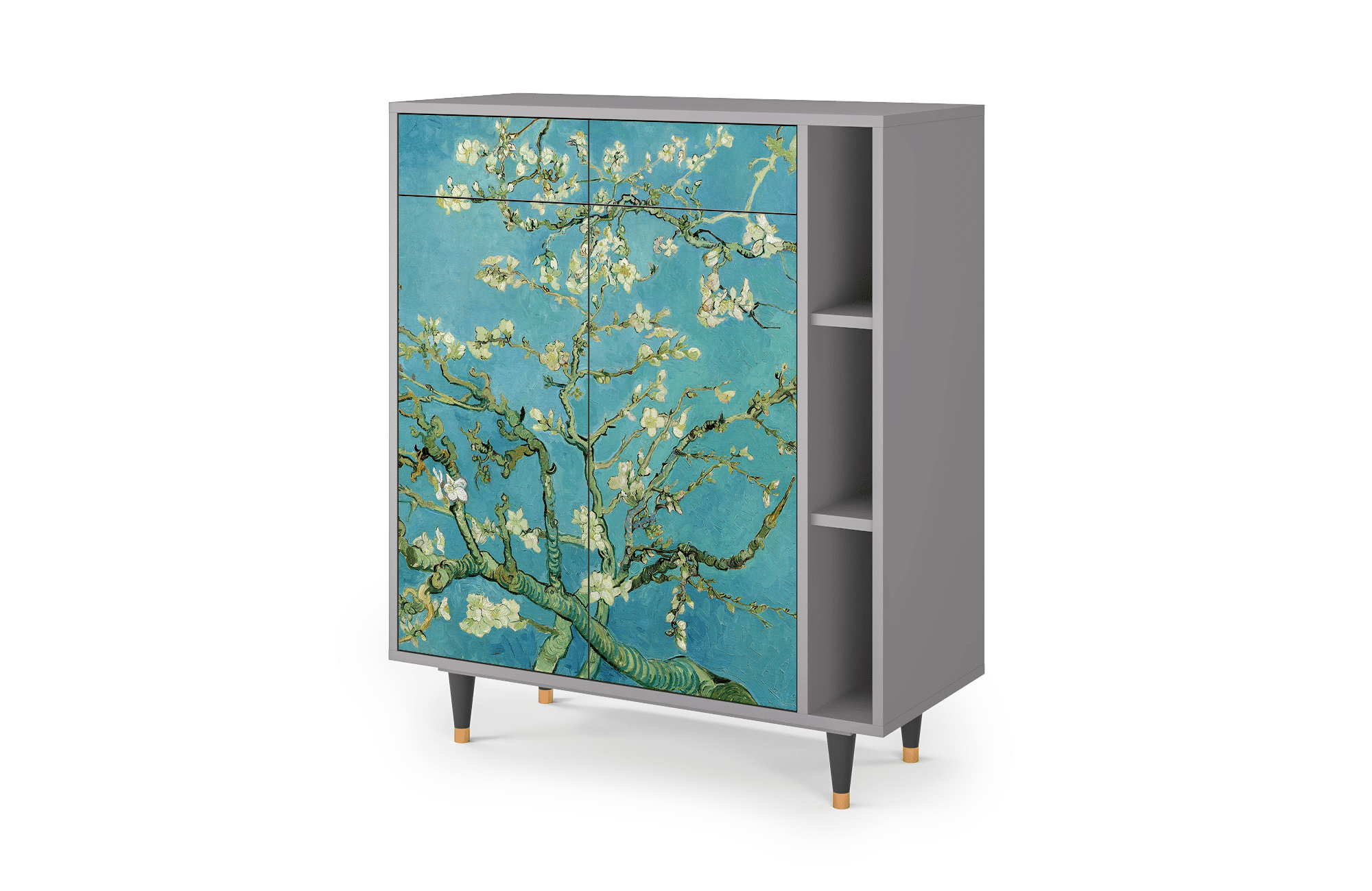 BS6_201_002 Sideboard - STORYZ - BS6 Almond Blossom - Grey