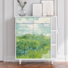 Sideboard - STORYZ - BS6 Green Wheat Fields - White
