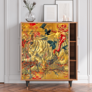 Sideboard - STORYZ - BS6 Blood by James Jean - Walnut