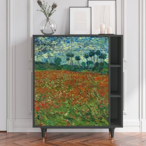 Sideboard - STORYZ - BS6 Poppy field by van Gogh - Antracite